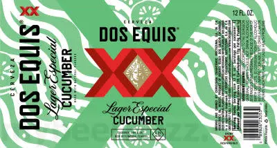 Cervecería Cuauhtémoc Moctezuma Dos Equis XX - Cucumber