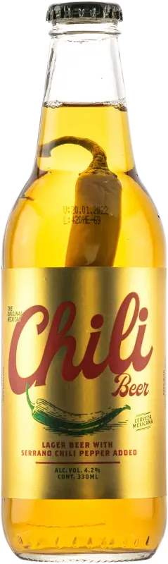 Nacional Morelos The Original Mexican Chili Beer