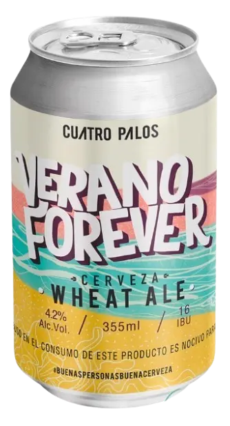 Cervecería Cuatro Palos Verano Forever