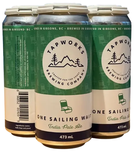 Tapworks Brewing Co. One Sailing Wait