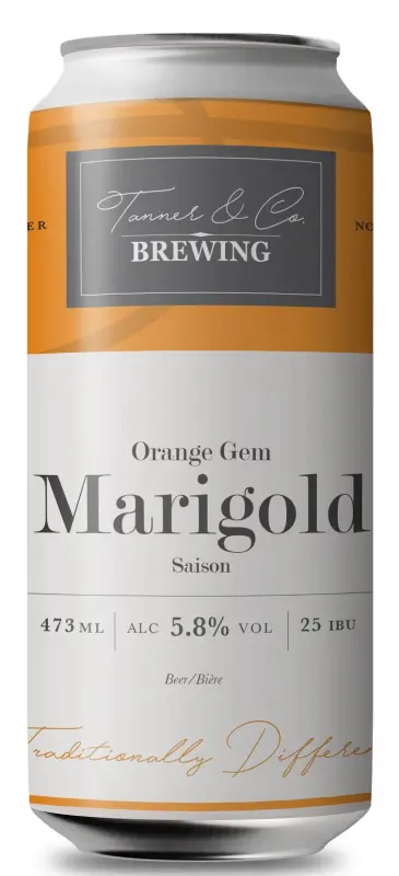 Tanner & Co. Brewing Orange Gem Marigold