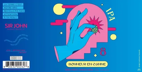 Brasserie Sir John Brewing Company Bonheur En Canne 8
