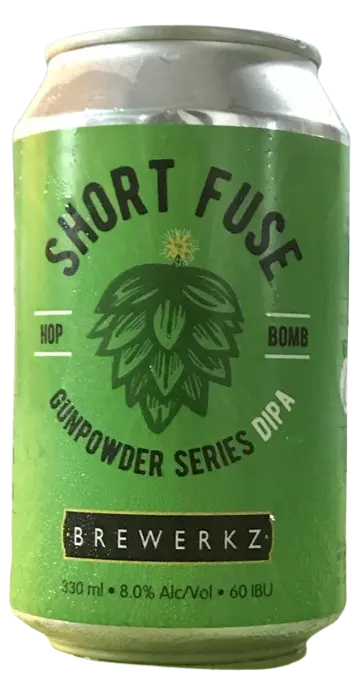 Brewerkz Green Gunpowder DIPA Series : Short Fuse