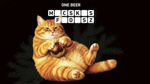 One Beer Macskás Fadísz