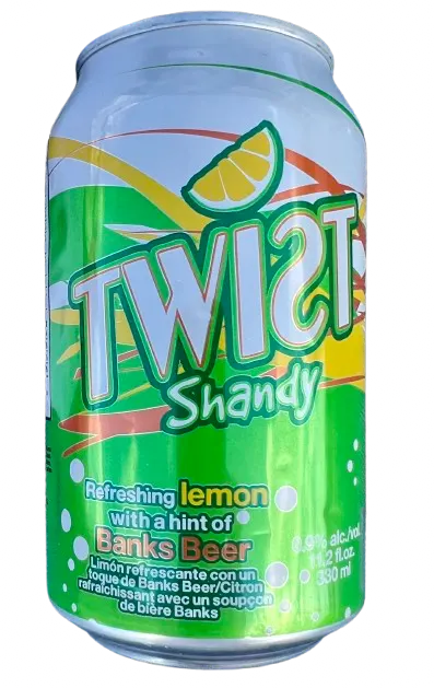 Banks (Barbados) Brewery Twist Shandy Lemon