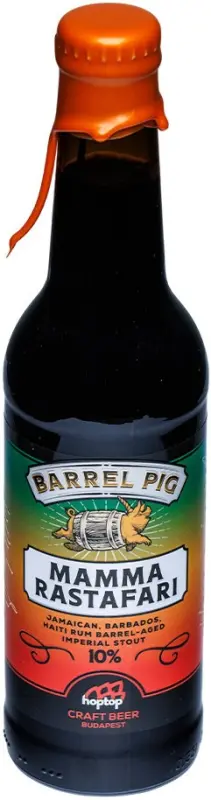 HopTop Brewery Barrel Pig - Mamma Rastafari
