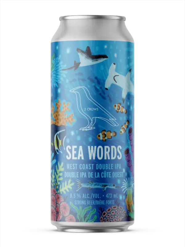 2 Crows Brewing Co. Sea Words