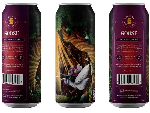 Curious Creatures Beer Corp. Goose