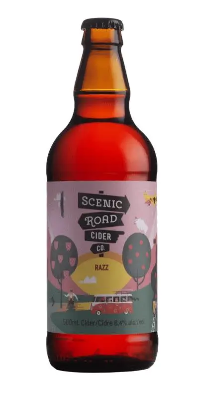 Scenic Road Cidery Razz Cider