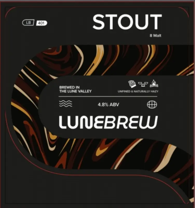 Lune Brew Co. LB401 Stout - 8 Malt