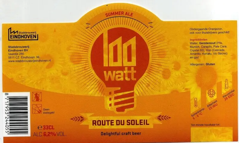 100 Watt Route du Soleil