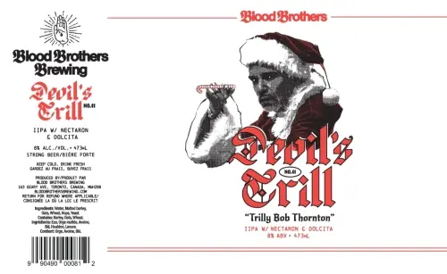 Blood Brothers Brewing Devil's Trill Trilly Bob Thornton