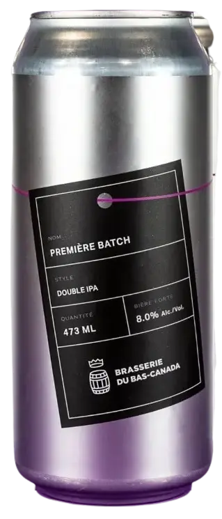 Brasserie du Bas-Canada Première Batch