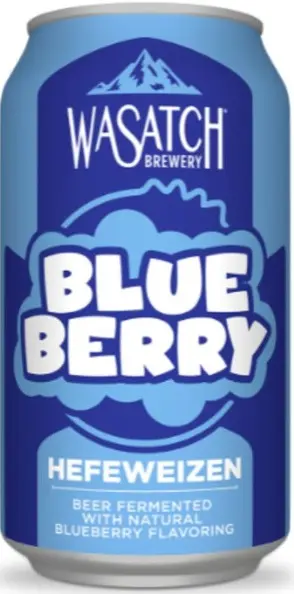 Wasatch Brewery Blueberry Hefeweizen