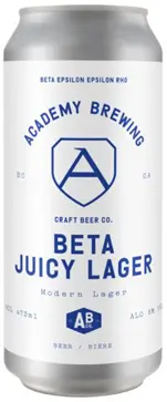 Academy Brewing Beta Juicy Lager