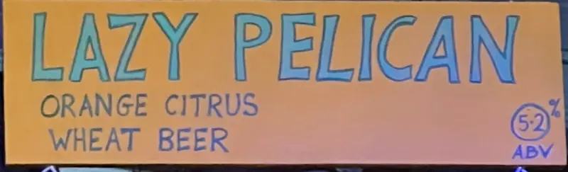 West Indies Beer Company Lazy Pelican