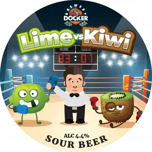 Docker Brewery / Kors Lime vs Kiwi