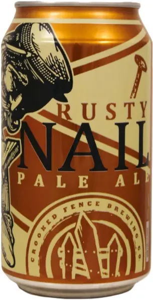 Crooked Fence Brewing Company Rusty Nail Pale Ale