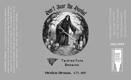 Twisted Fate Brewing Don't Fear the Dunkel