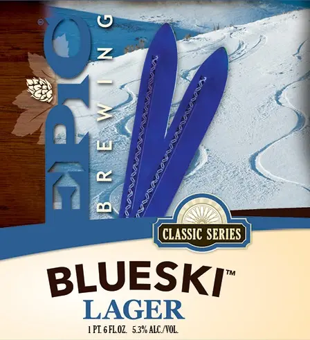 Epic Brewing Company Blueski Lager