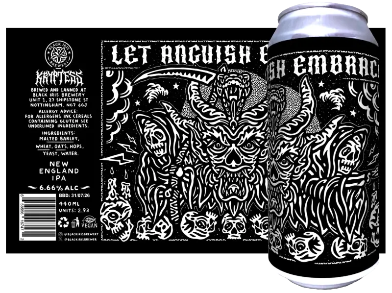 Black Iris Brewery Let Anguish Embrace