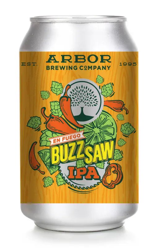 Arbor Brewing Company Buzzsaw En Fuego