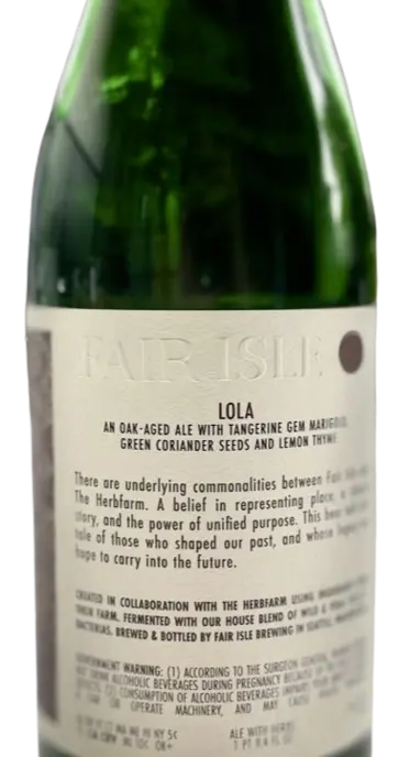 Fair Isle Brewing Lola