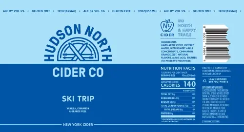 Hudson North Cider Co Ski Trip