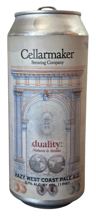 Cellarmaker Brewing Company Duality #1: Nelson & Strata