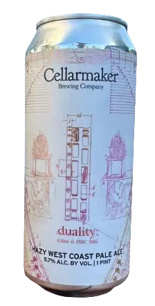Cellarmaker Brewing Company Duality: Citra & HBC 586