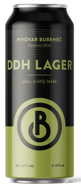 Pivovar Bubeneč DDH Lager Aurora