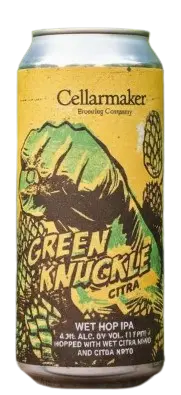 Cellarmaker Brewing Company Green Knuckle: Citra