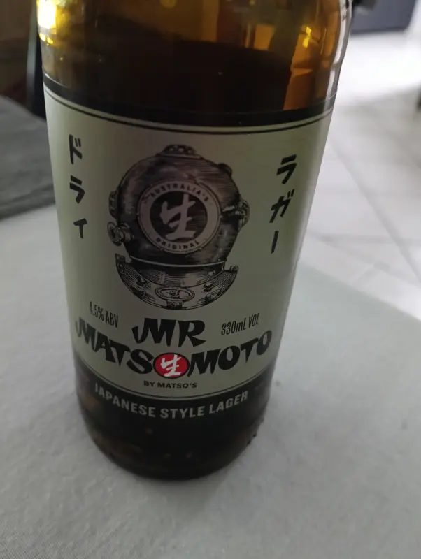 Matso's Broome Brewery Mr.Matsomoto