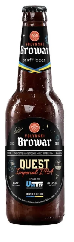 Volynskyy Brovar (Волинський Бровар) Volynski Quest Imperial IPA
