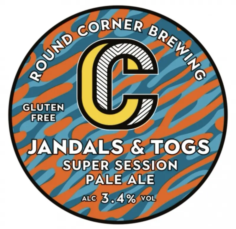 Round Corner Brewing Jandals & Togs - Super Session Pale Ale