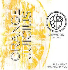 Sapwood Cellars Brewery Orange Juicius
