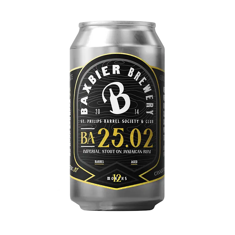 Baxbier BA 25.02 (Imperial Stout on Jamaican Rum)