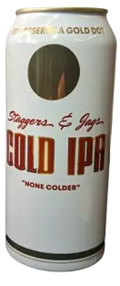 Gold Dot Beer Staggers and Jags Cold IPA