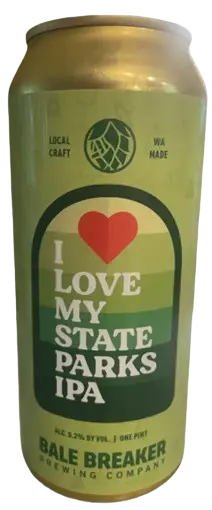 Bale Breaker Brewing Company I Love My State Parks IPA