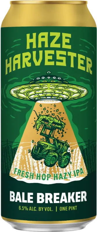 Bale Breaker Brewing Company Haze Harvester Fresh Hop IPA