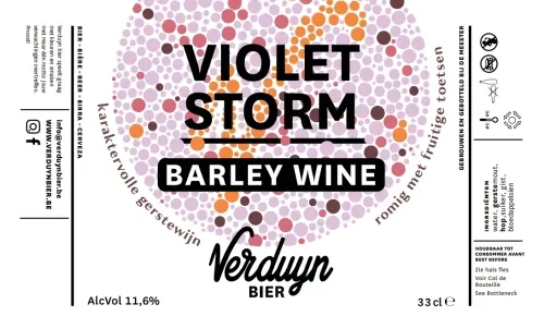 Verduyn Bier Violet Storm