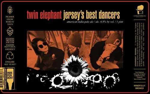 Twin Elephant Brewing Company Jersey's Best Dancers