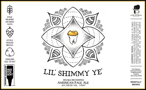 Twin Elephant Brewing Company Lil' Shimmy Ye'