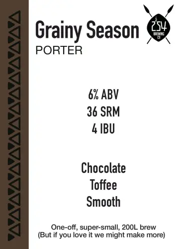 254 Brewing Company Grainy season