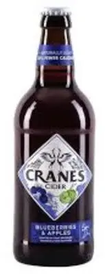 Cranes Cider Blueberries & Apples