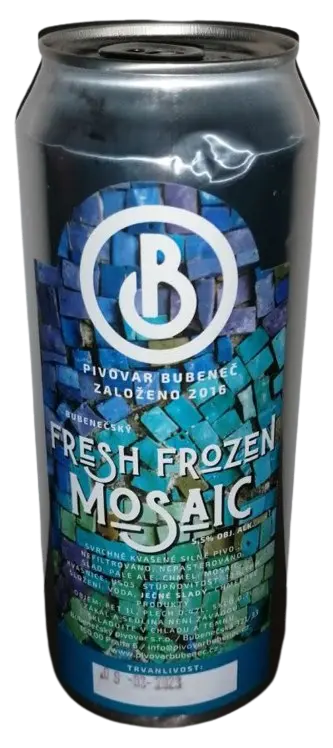Pivovar Bubeneč Fresh Frozen Mosaic