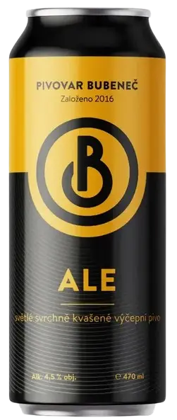 Pivovar Bubeneč Ale 10°