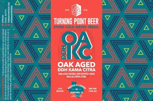 Turning Point Beer DDH Kama Citra - Oak Aged