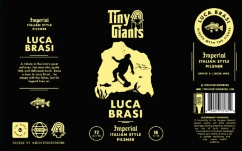 Tiny Giants Brewing Luca Brasi