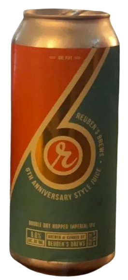 Reuben's Brews 6th Anniversary Style Juice